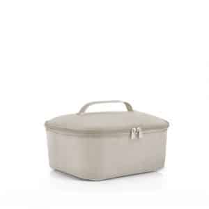 Sac isotherme Coolerbag M - Herringbone Sable REISENTHEL