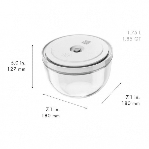 Bol sous-vide M/18cm - Verre Fresh & Save ZWILLING – Image 5
