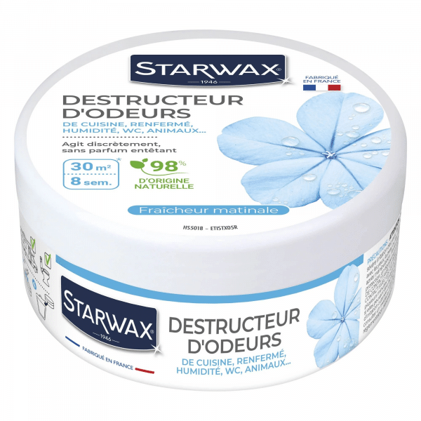 Destructeur d'odeurs - Fraicheur matinale 300g STARWAX