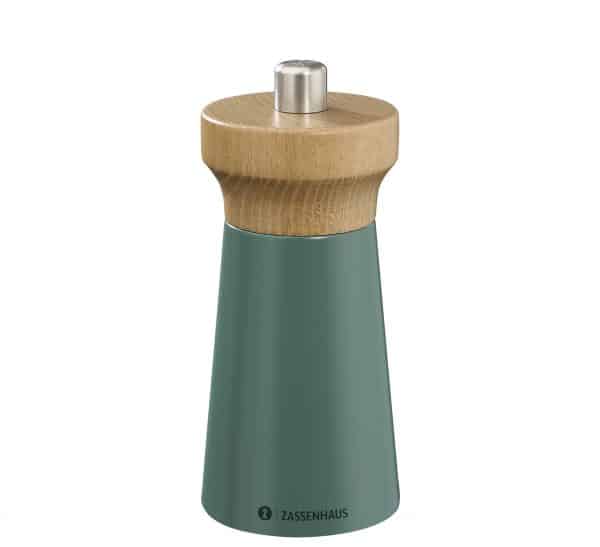 Moulin à poivre 12cm Westerland - Vert/Hêtre ZASSENHAUS