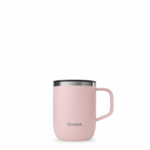 Mug isotherme 350ml - Rose QWETCH