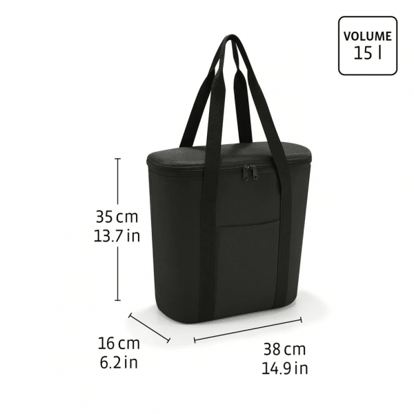 Sac isotherme Thermoshopper - Noir REISENTHEL – Image 3