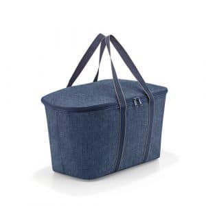 Sac isotherme Coolerbag - Herringbone Bleu foncé REISENTHEL