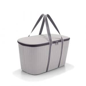 Sac isotherme Coolerbag - Herringbone Gris REISENTHEL