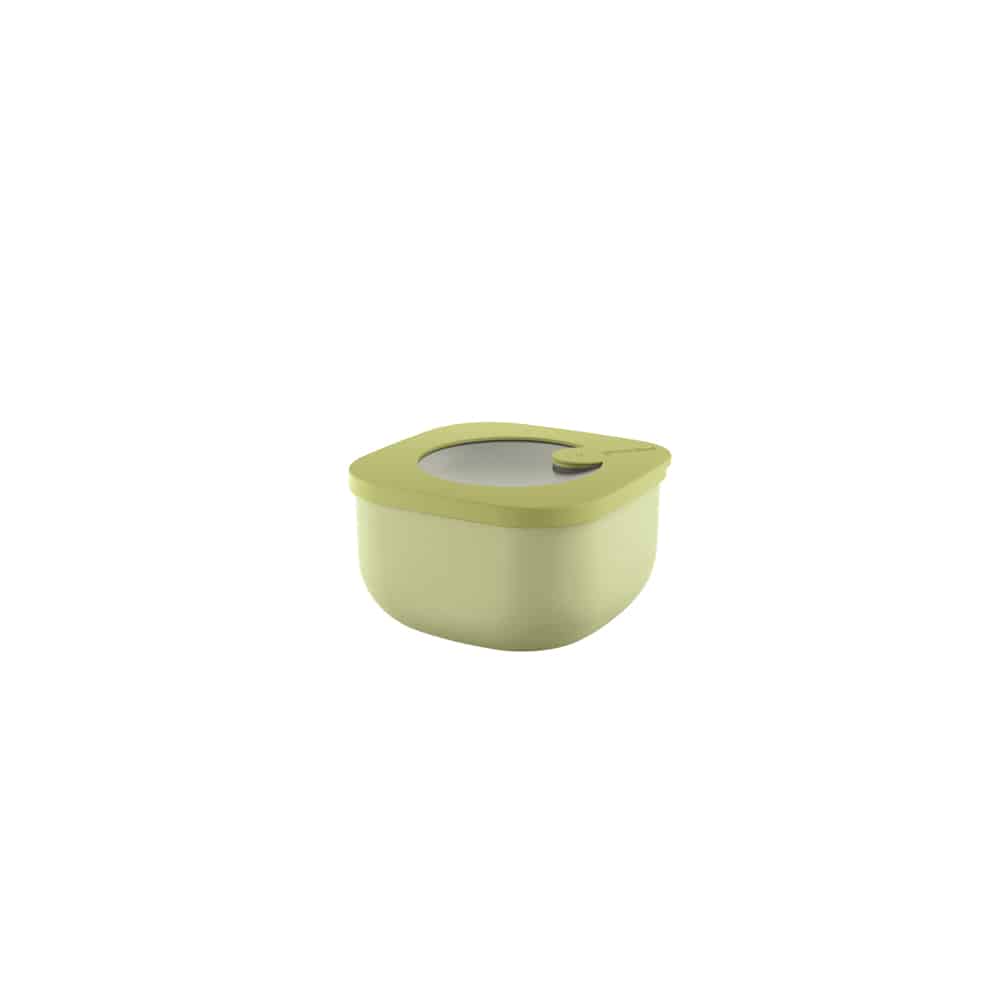 Boîte hermétique carrée 450ml - Store & More Bio - Vert GUZZINI