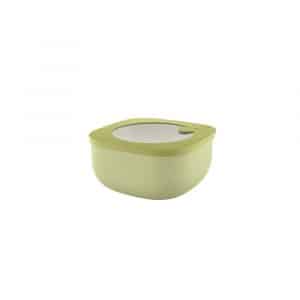 Boîte hermétique carrée 975ml - Store & More Bio - Vert GUZZINI