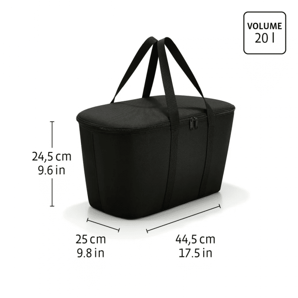 Sac isotherme Coolerbag - Herringbone Gris REISENTHEL – Image 3