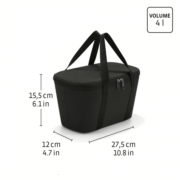 Sac isotherme Coolerbag XS - Noir REISENTHEL – Image 3