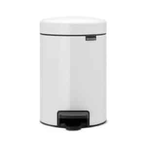 Poubelle à pédale NewIcon 3L BRABANTIA - White