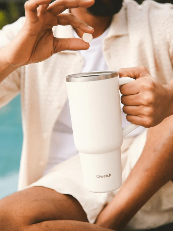 Travel Cup isotherme 900ml - Citron QWETCH – Image 2
