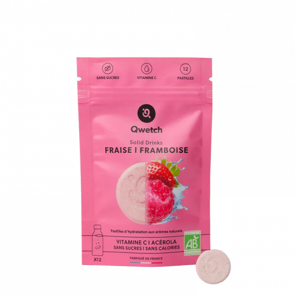 Aromatisation Solid Drinks Fraise - Framboise QWETCH