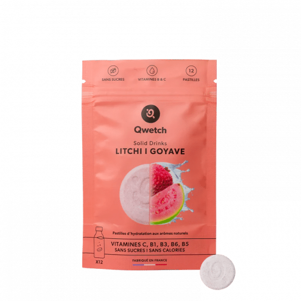 Aromatisation Solid Drinks Litchi - Goyave QWETCH