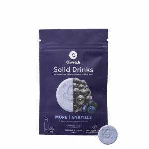 Aromatisation Solid Drinks Mûre - Myrtille QWETCH