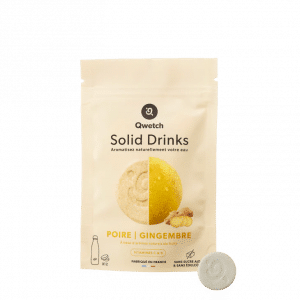Aromatisation Solid Drinks Poire - Gingembre QWETCH