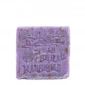 Savon parfumé de Marseille 150g CHAMARREL - Lavande broyée