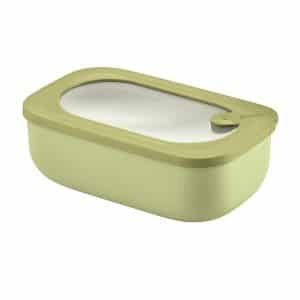 Boîte hermétique rectangulaire 900ml - Store & More Bio - Vert GUZZINI