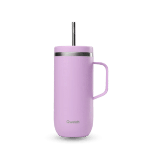Cold cup isotherme avec anse 600ml - Lavande QWETCH