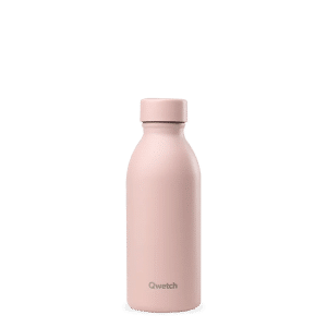 Bouteille isotherme Icon 500ml - Rose pastel QWETCH