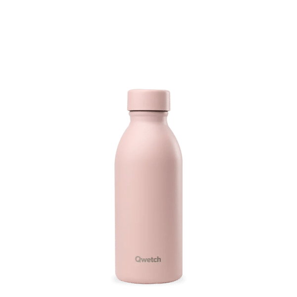 Bouteille isotherme Icon 500ml - Rose pastel QWETCH