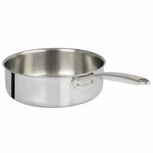 Sauteuse inox Ultraply Castel'Pro 28cm CRISTEL