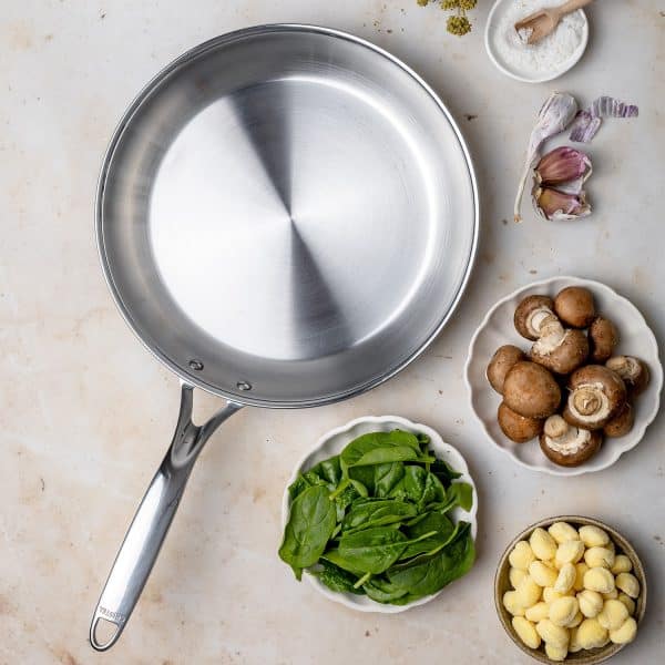 Poêle inox Ultraply Castel'Pro 24cm CRISTEL – Image 4