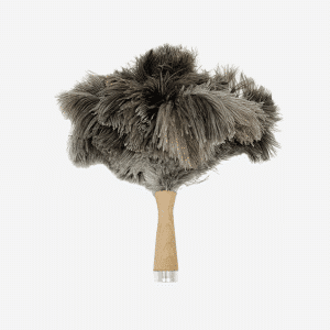 Petit plumeau avec douille en Plumes d'autruches 30cm ANDRÉE JARDIN