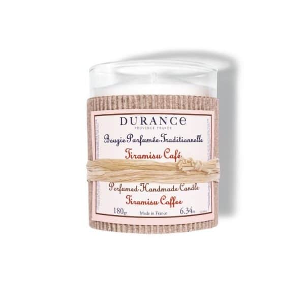 Bougie parfumée - Tiramisu Café 180g DURANCE
