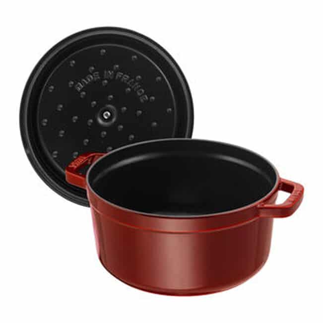 Cocotte en fonte ronde 28cm - Grenadine STAUB – Image 2