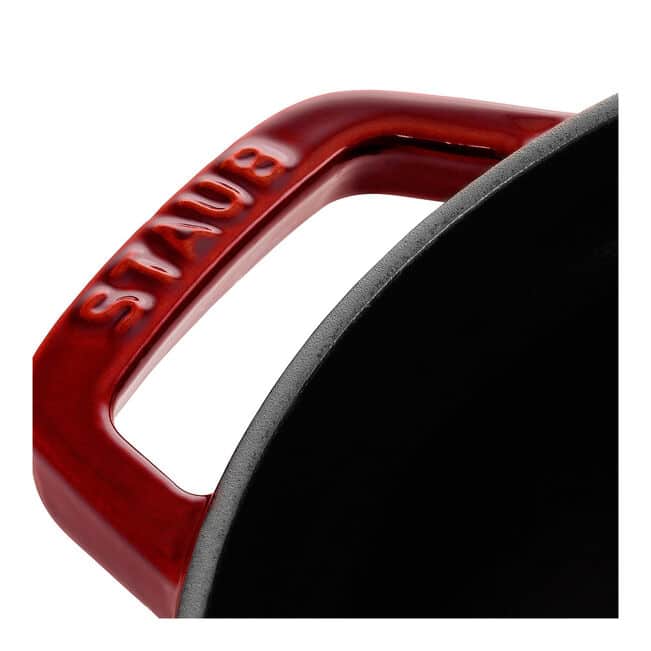 Cocotte en fonte ronde 28cm - Grenadine STAUB – Image 4
