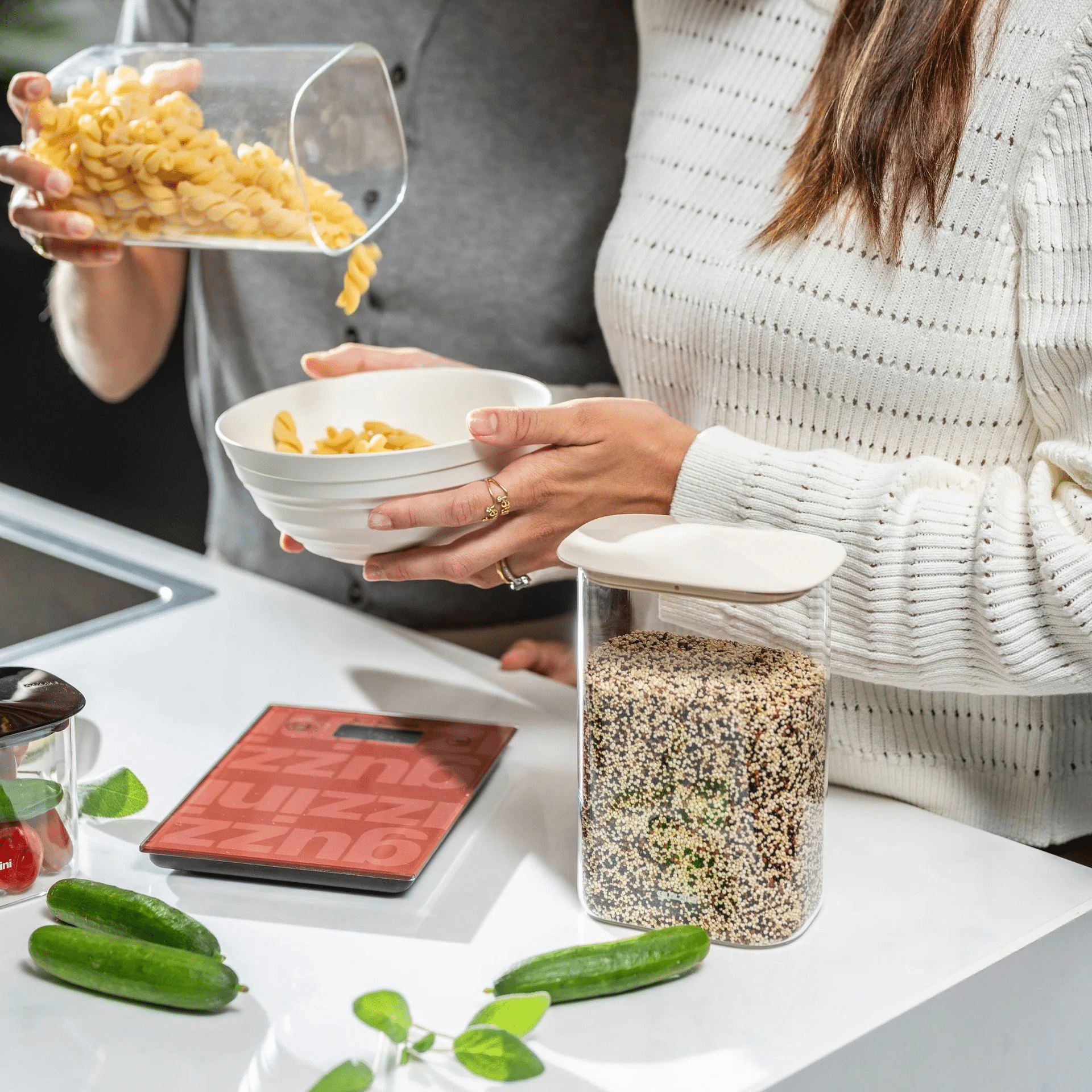 Balance de cuisine Label - Mauve GUZZINI – Image 2