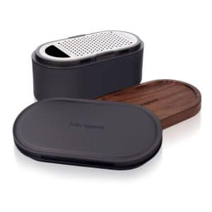 Râpe avec récipient - Noir MICROPLANE