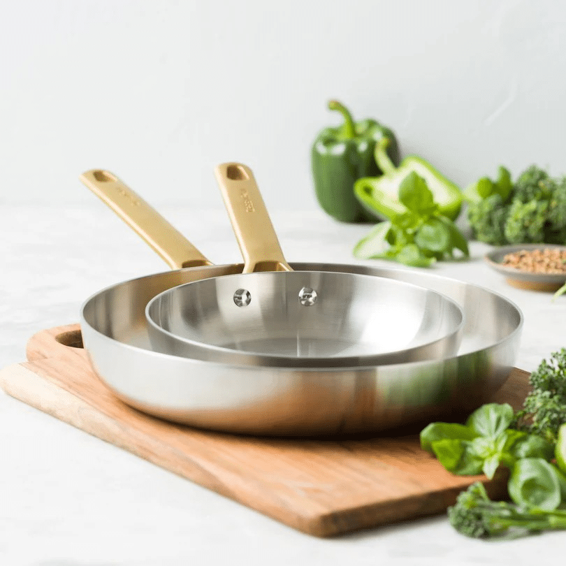 Set 2 Poêles inox Padova Reserve GREENPAN – Image 4