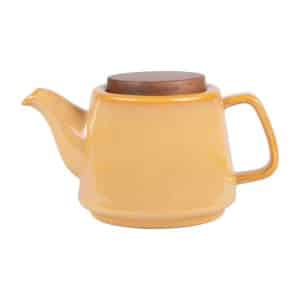Théière en céramique 0,9L Kaito - Jaune TABLE PASSION
