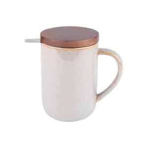 Tisanière en céramique 470ml Kaito - Gris TABLE PASSION