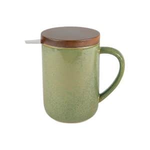 Tisanière en céramique 470ml Kaito - Vert TABLE PASSION