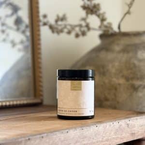 Bougie végétale parfumée - Fleur de coton 160g LA BELLE DATCHA