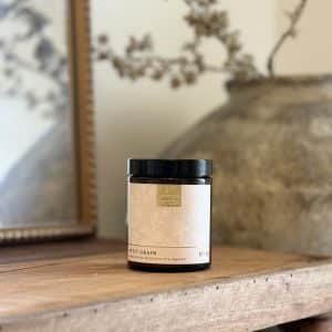 Bougie végétale parfumée - Petit grain 160g LA BELLE DATCHA