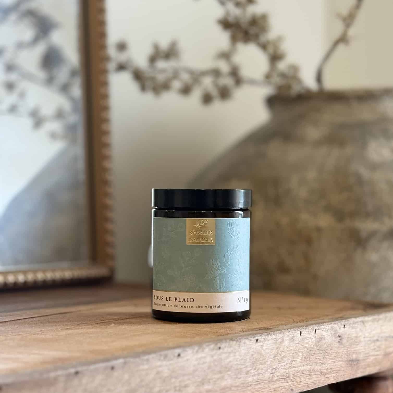 Bougie végétale parfumée - Sous le plaid 160g LA BELLE DATCHA