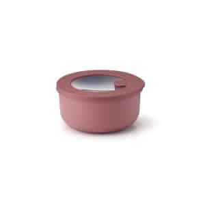 Boîte de conservation ronde - Store & More Bio GUZZINI - Mauve, S