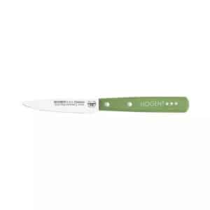 Couteau d'office lisse 9cm - Iconic NOGENT - Vert olive