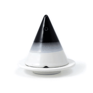 Diffuseur d'encens Lampe Merlin AMBIANCE CADE - Dégradé - Blanc