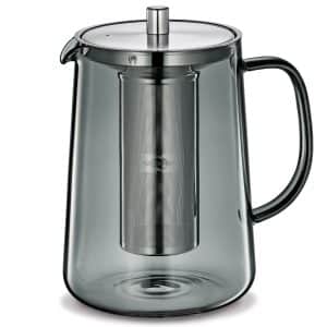 Théière en verre Assam - Gris KUCHENPROFI