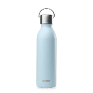 Bouteille isotherme Active 600ml QWETCH - Bleu pastel