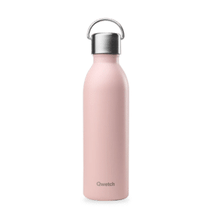 Bouteille isotherme Active 600ml QWETCH - Rose pastel