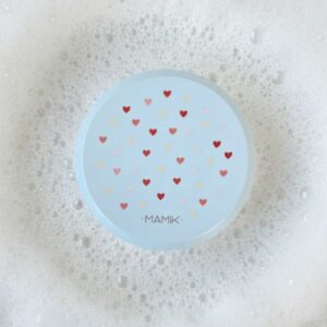 Boîte à savon ronde MAMIK - Jolis cœurs