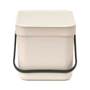 Poubelle Sort & Go 6L BRABANTIA - Beige