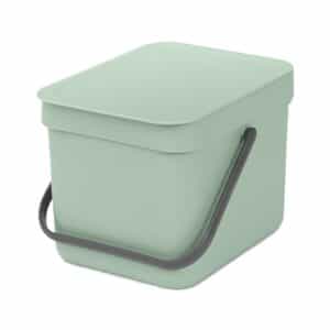 Poubelle Sort & Go 6L BRABANTIA - Vert jade