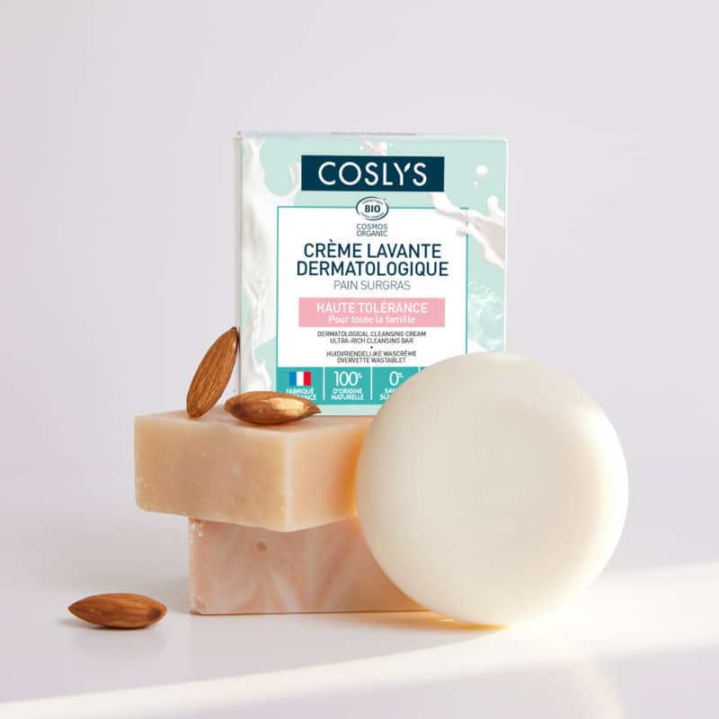 Crème lavante dermatologique solide 85ml COSLYS – Image 2