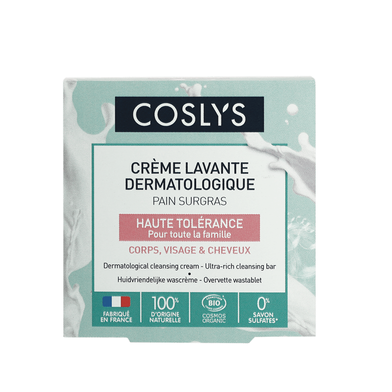 Crème lavante dermatologique solide 85ml COSLYS