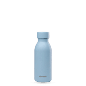 Bouteille isotherme Icon 350ml QWETCH - Bleu pastel